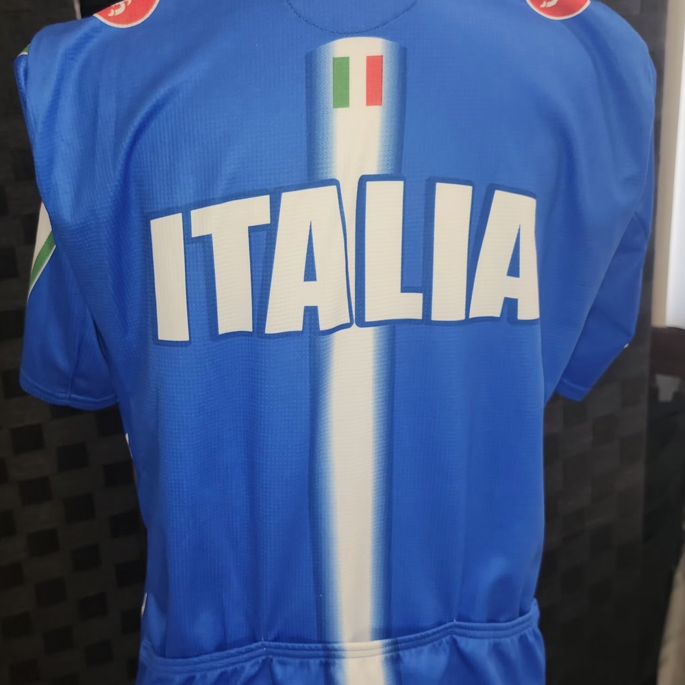 Castelli Italia Blue Cycling Jersey - Picture 4 of 6